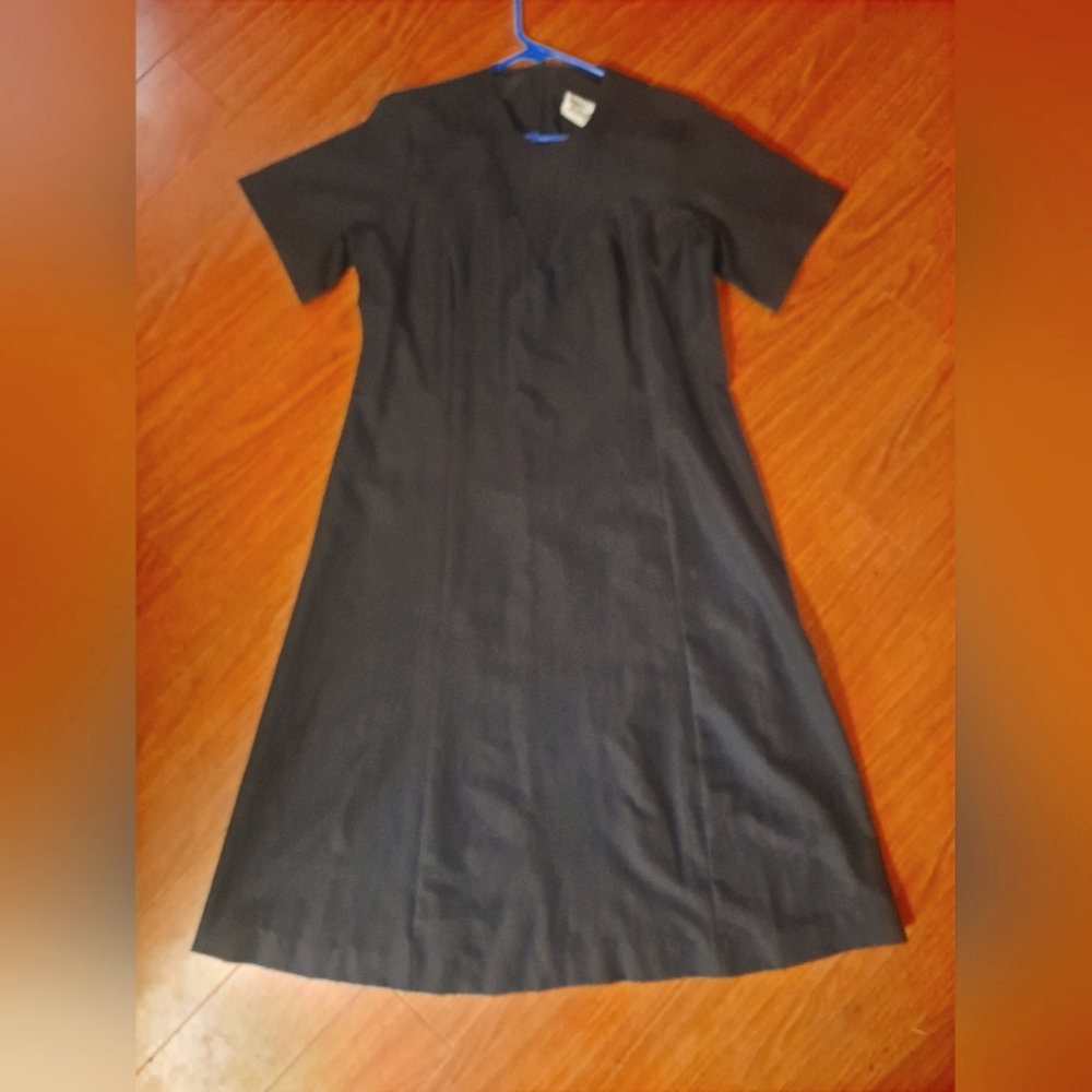 Vintage Tribute black A-line dress